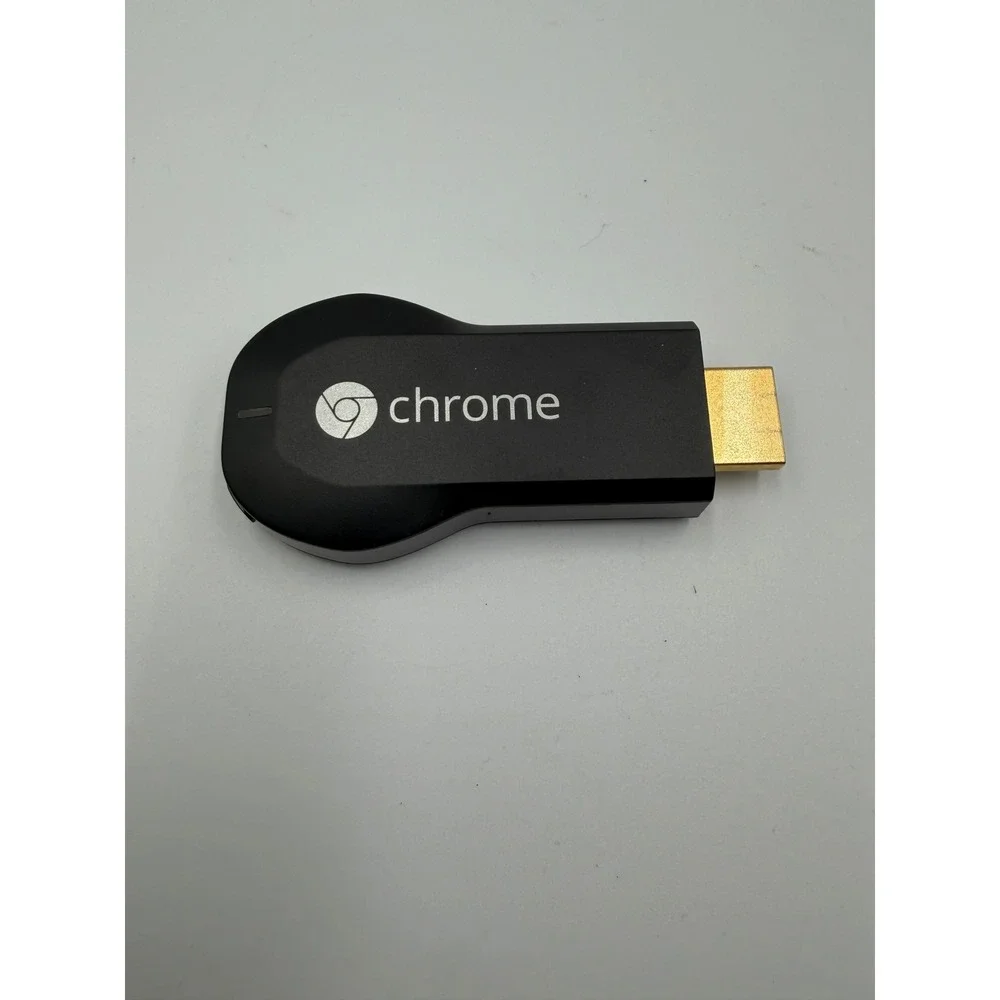 Google Chromecast HDMI Streaming Media Player Black H2G2-42 1st Gen With Extende